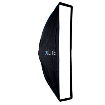 XLITE 30x140cm UMBRELLA STRIP SOFTBOX + GRID/MASK NO SPEEDRING INCLUDED