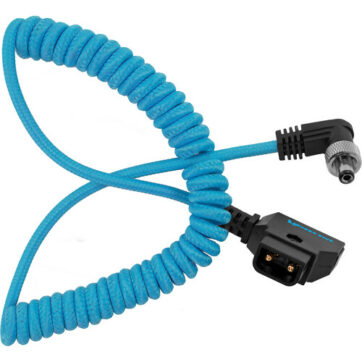 Kondor Blue 38cm D-Tap to DC Right Angle Straight Cable (5.5 x 2.5mm) (Canon C70)