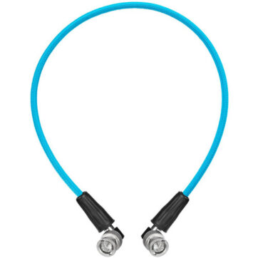 Kondor Blue12G SDI Right Angle Cable for 4K 60p Camera Monitors and Transmitters (Blue)