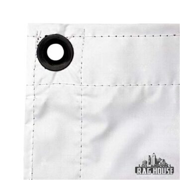 LARH Textile Ultrabounce (White Bounce Black/White) 8' X 8'