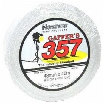 Gaffer Tape Nashua 48mm x 40m White