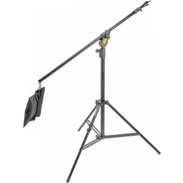 Manfrotto 420B Stand Boom Combo & Sandbag Blk 131-392cm 0.9/9kg Payload Boom 19-191cm