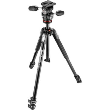 Manfrotto MK190X3-3W1 Tripod Kit 190X3 804RC2 MK II with 804RC2 3 way head