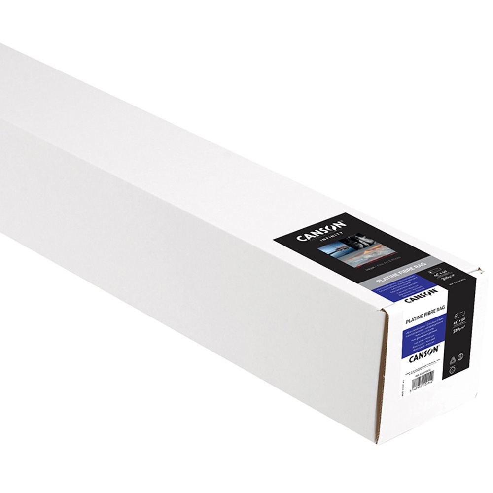 CANSON PLATINE FIBRE RAG 310gsm 1118mm X 15.2m