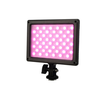 Nanlite Mixpad 11C Series II RGB on-camera LED light with NPF Battery and Charger